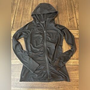 Athleta black zip up